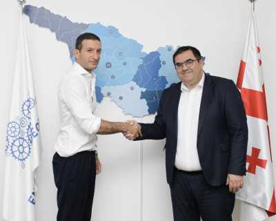 შეხვედრა "აწარმოე საქართველოში" სააგენტოს დირექტორთან